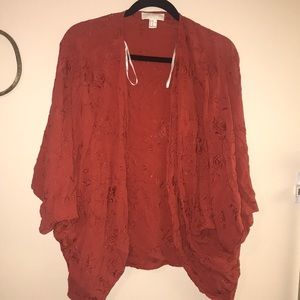 Forever 21 Orange Wrap ! Size 2x ! Has been WORN!